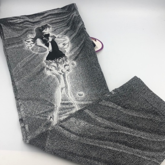 Cropped Pants Denim Look Leggings - Picture 1 of 4